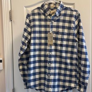 Hollister Mens Button down long sleeve size small